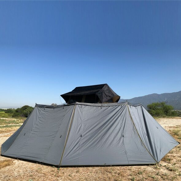 Overland Vehicle Systems Side Wall For Nomadic 270 Awning Off Road Tents
