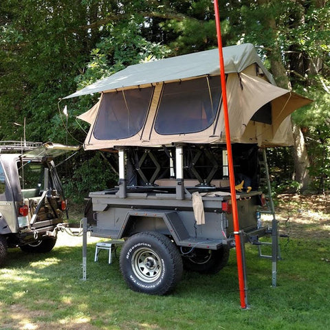 elite roof top tent trailer