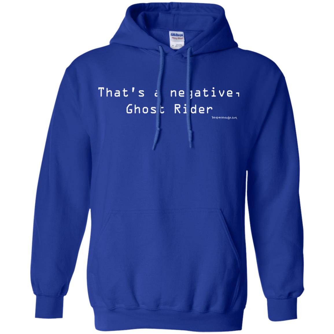 ghost rider hoodie blue