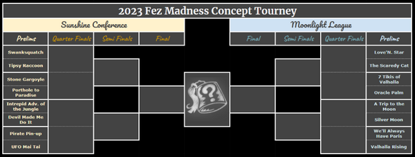 a bracket tournament of design concepts