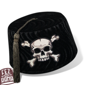 Tour de cou PIRATE SKULLZ Black – Black Ops Factory