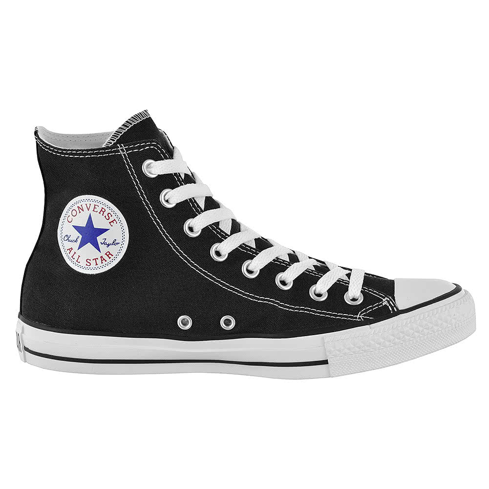 all black converse with white laces