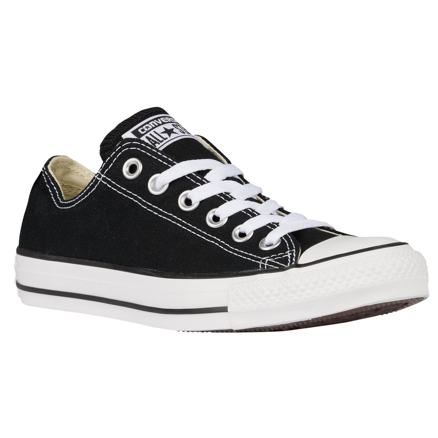 black converse with pearls