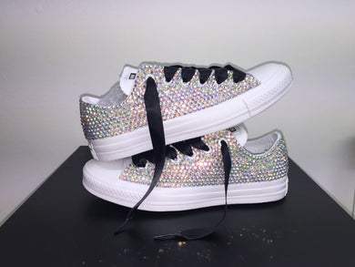 diamond covered converse