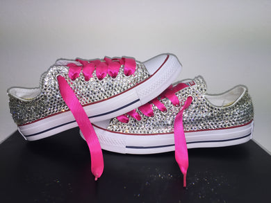 fuschia pink converse