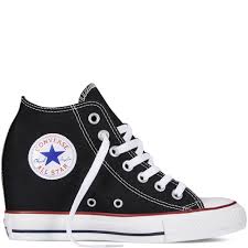 converse high top wedges