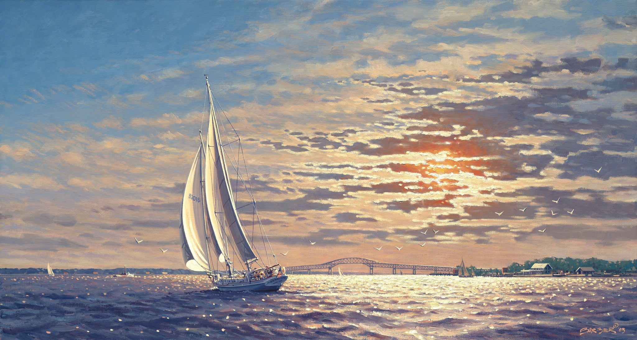 annapolis sailboat artist