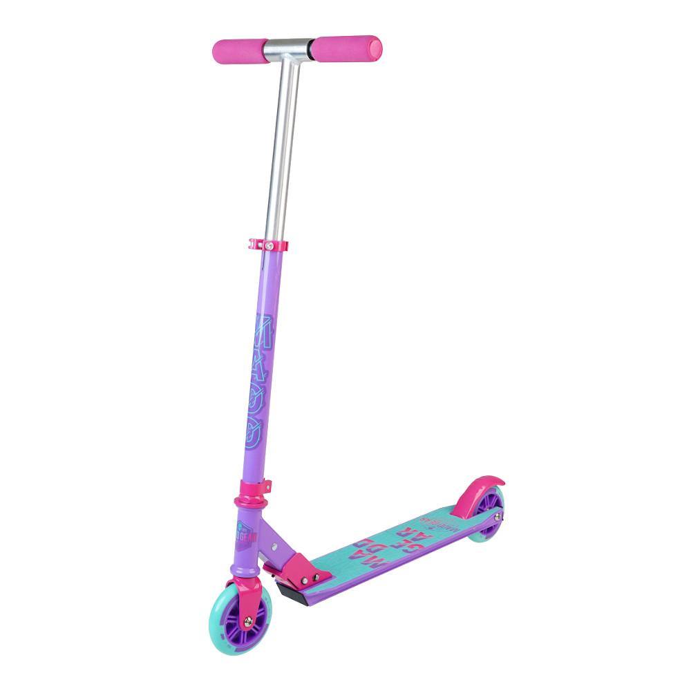 mgp alloy 100mm kick scooter pink