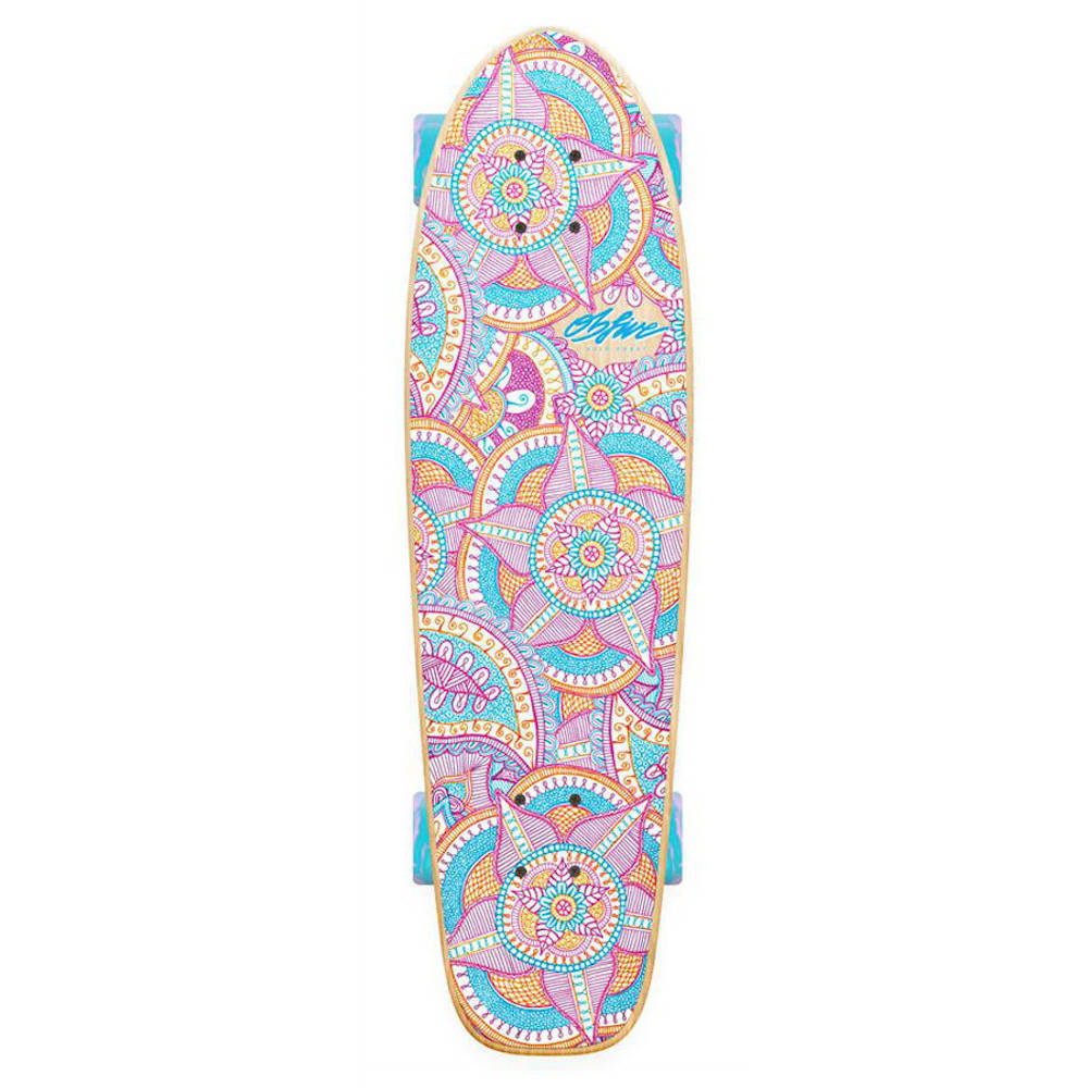 OBfive Longboard Singapore | OBfive 28” Cruiser Breezy Tie Dye 