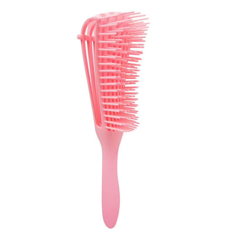 Pink Hair Brush Scalp Massage Detangle Hairbrush – WoWigsHair