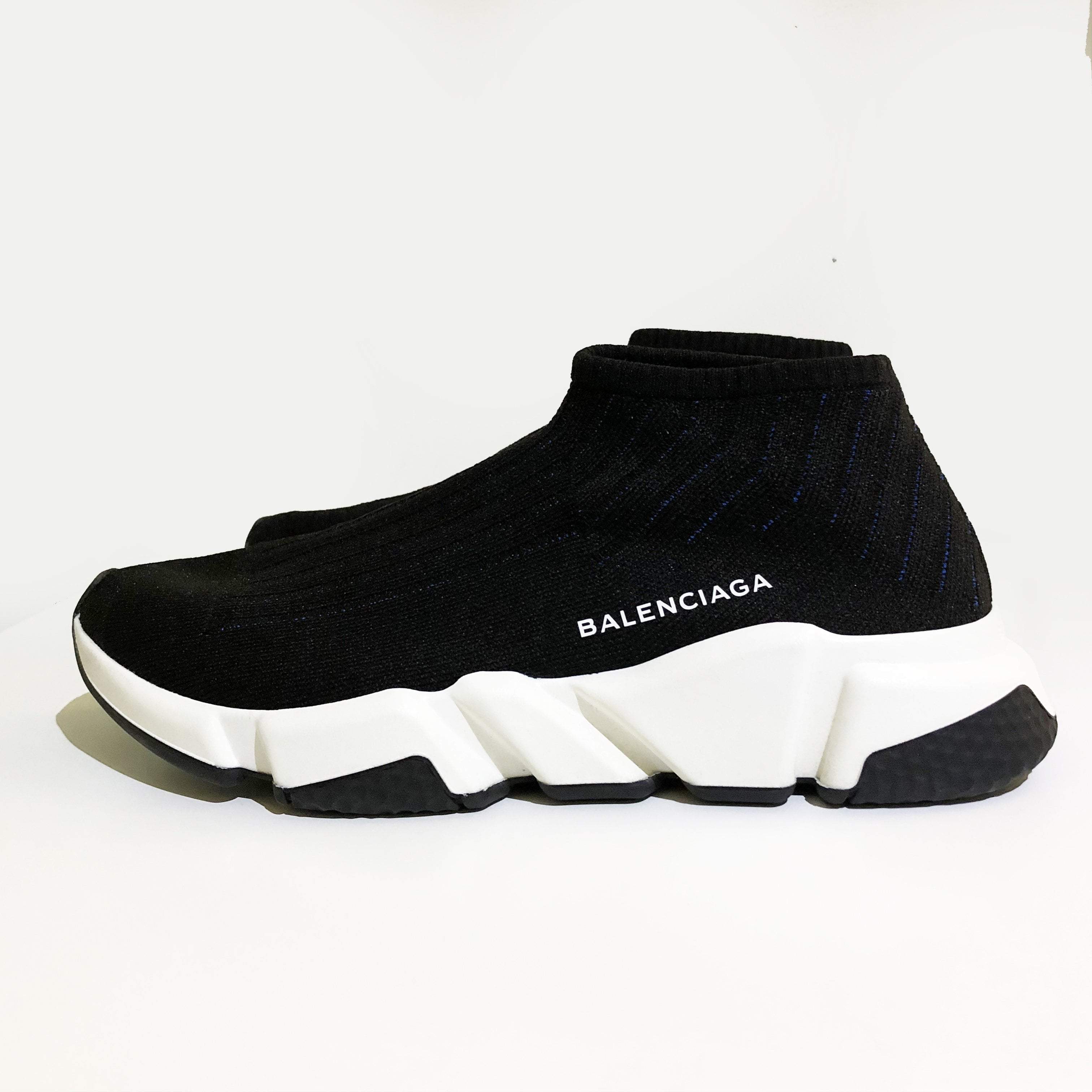 balenciaga knit low top sneakers