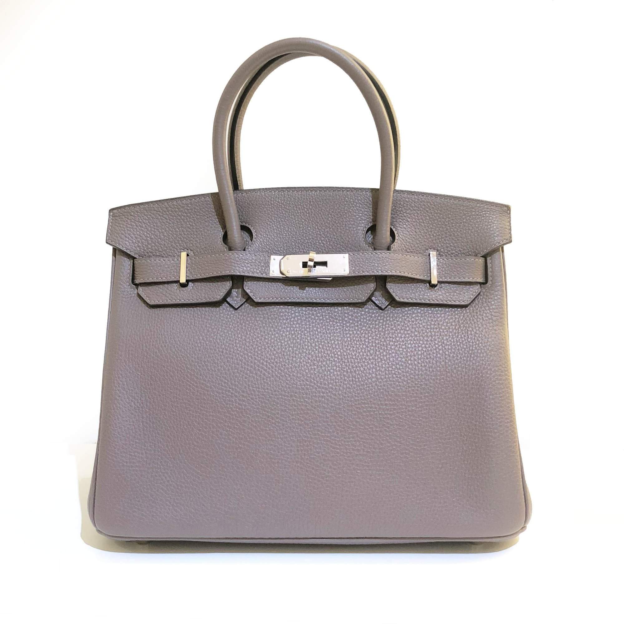 Hermes Birkin 35 Etoupe Grey Togo Bag – Garderobe