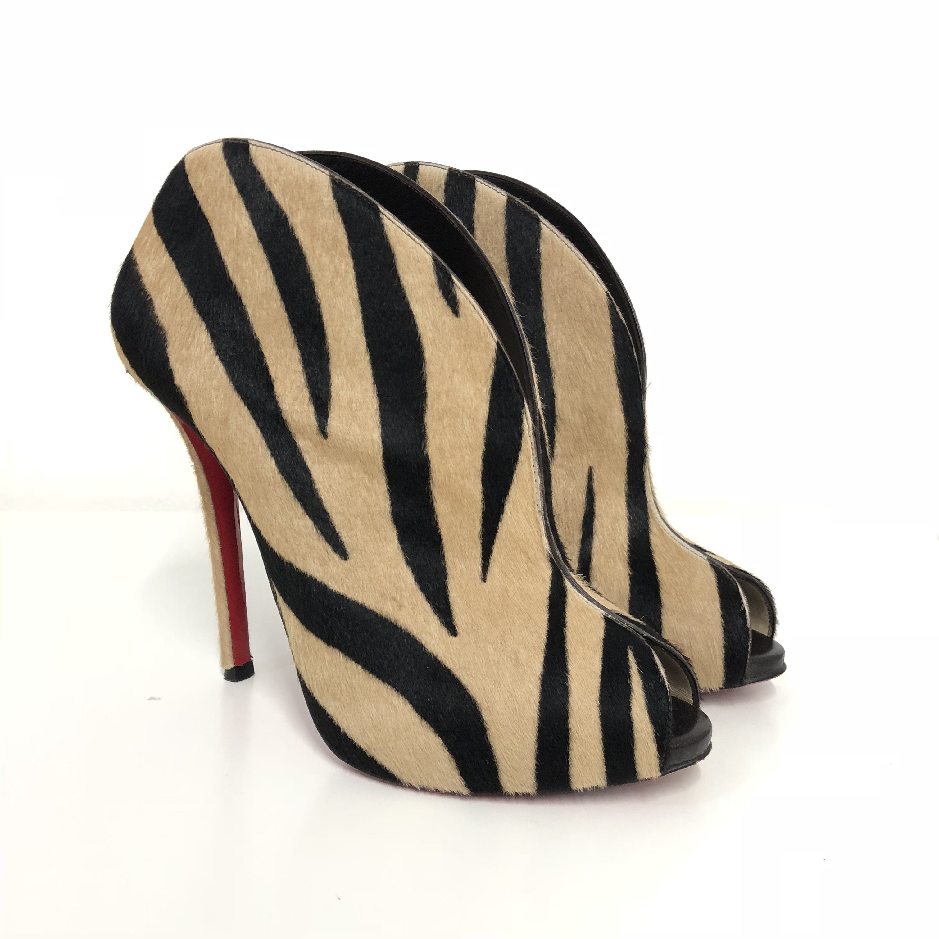 louboutin tiger print shoes