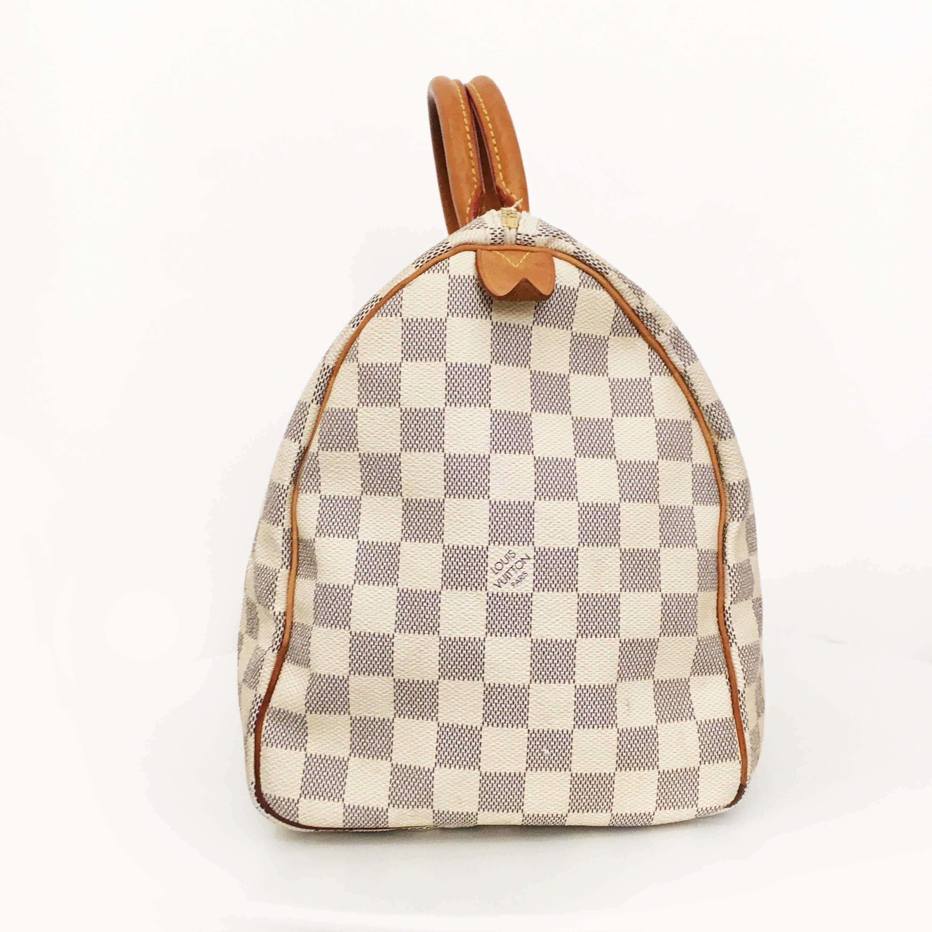 Louis Vuitton Speedy 35 Damier Azur – Garderobe