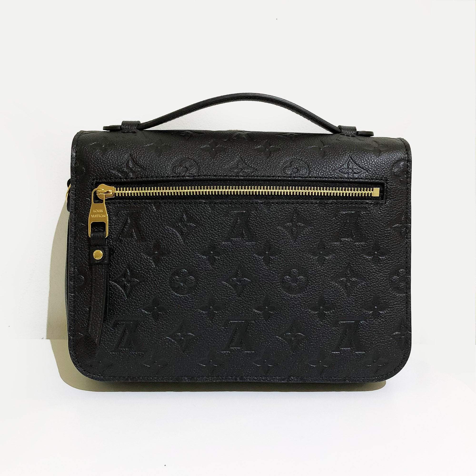 Louis Vuitton Pochette Metis Monogram Empreinte Leather Bag – Garderobe