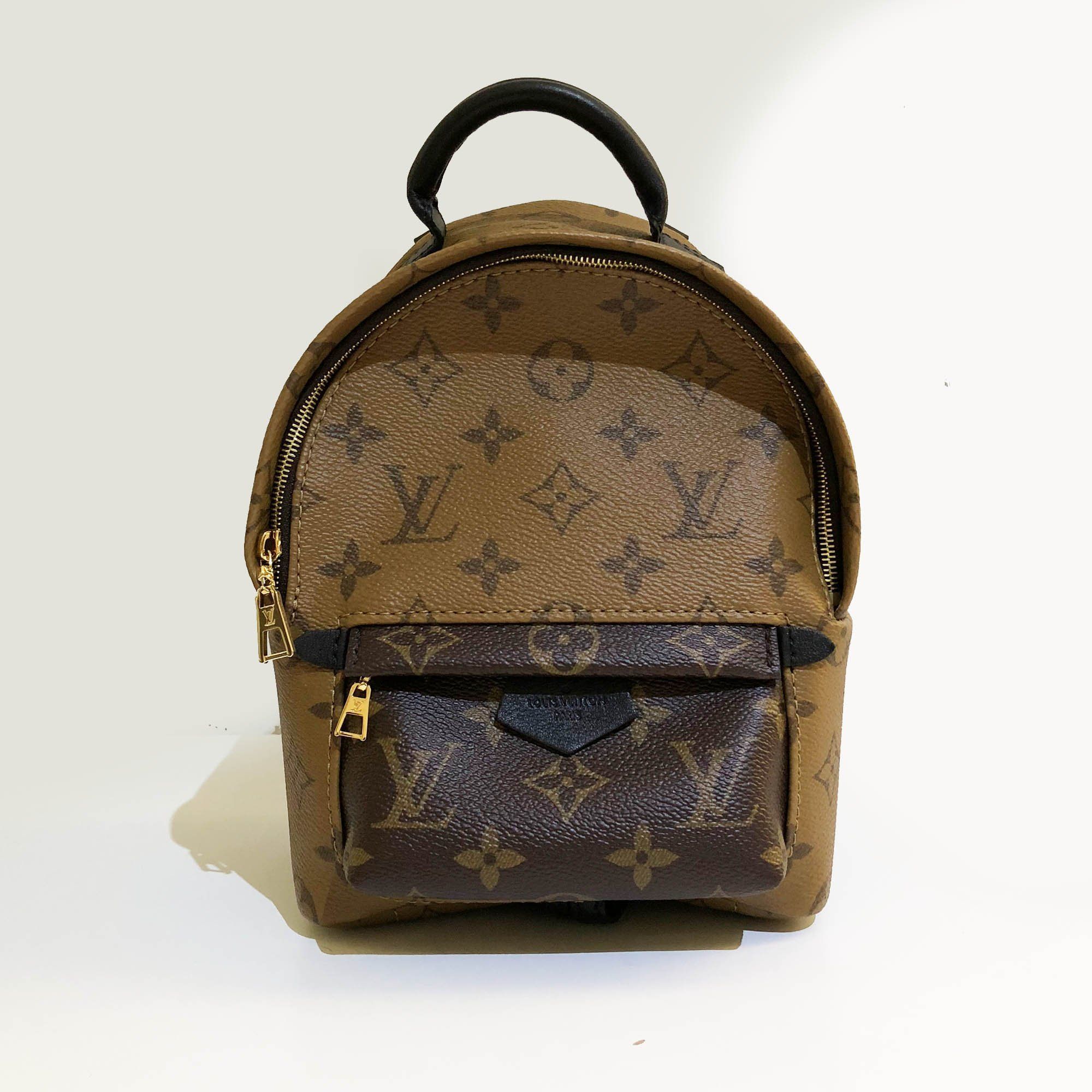 Louis Vuitton Monogram Reverse Canvas Palm Springs Backpack Mini – Garderobe