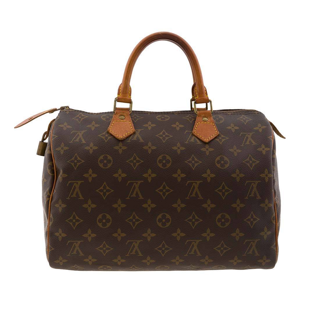 Louis Vuitton Speedy 30 Monogram Bag – Garderobe