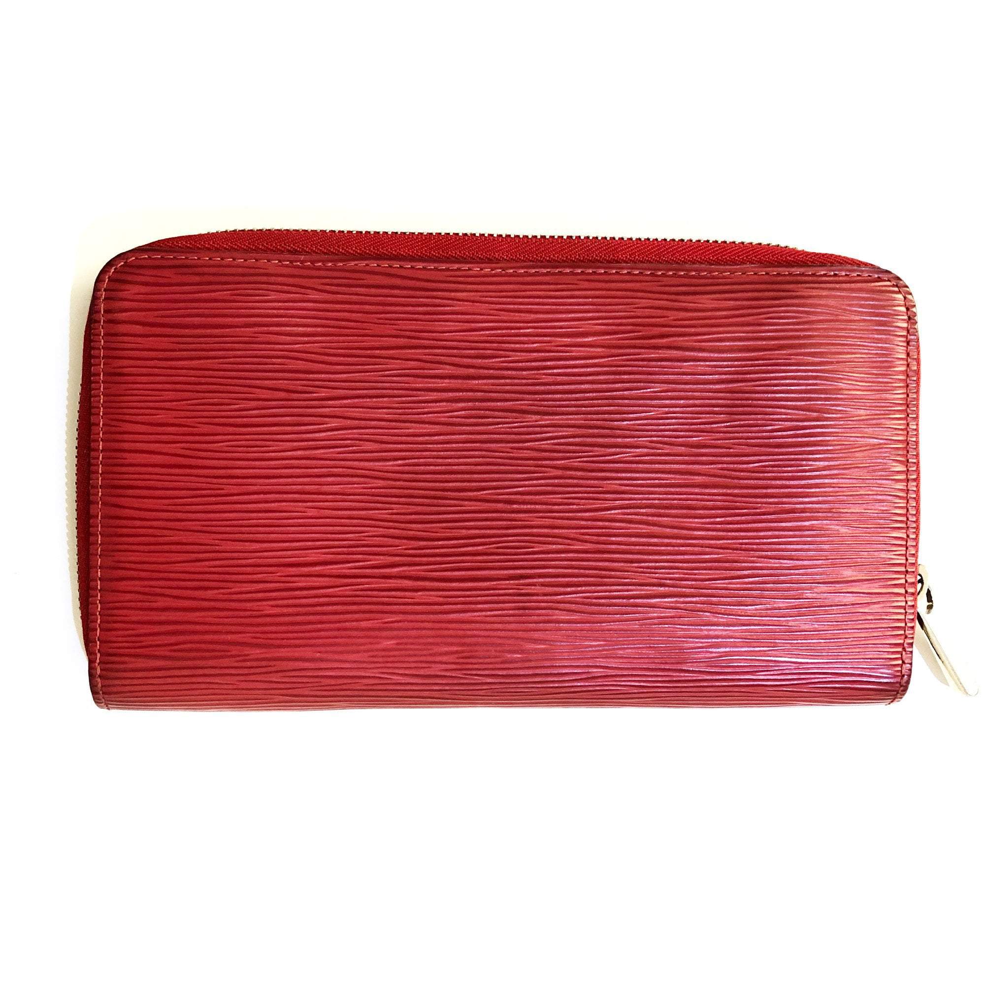 Louis Vuitton Red Epi Leather Zippy Long Wallet – Garderobe