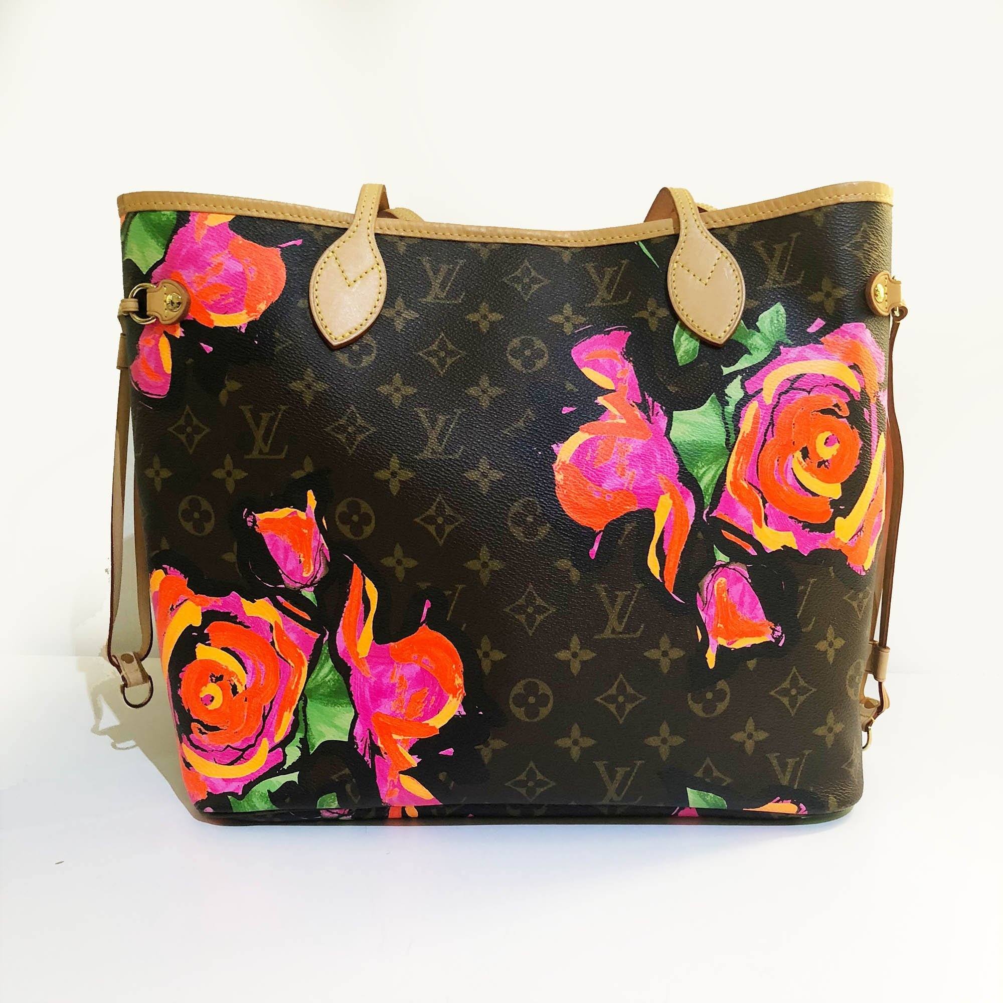 Stephen Sprouse Roses Neverfull Louis Vuitton