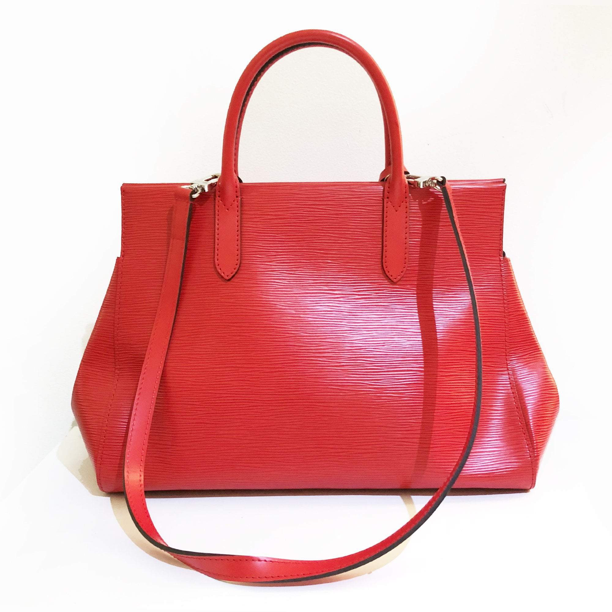 LOUIS VUITTON Marly MM Epi Leather Shoulder Bag Red - Hot Deals