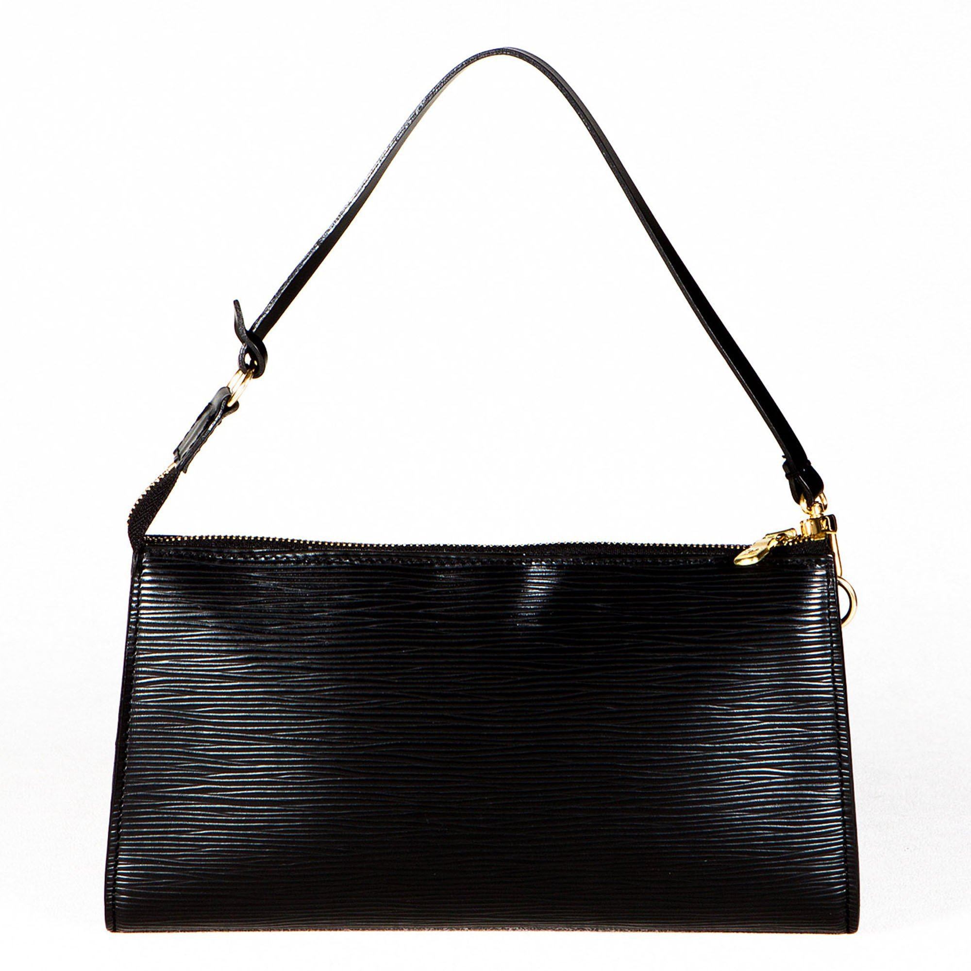 Louis Vuitton Black Epi Leather Pochette – Garderobe