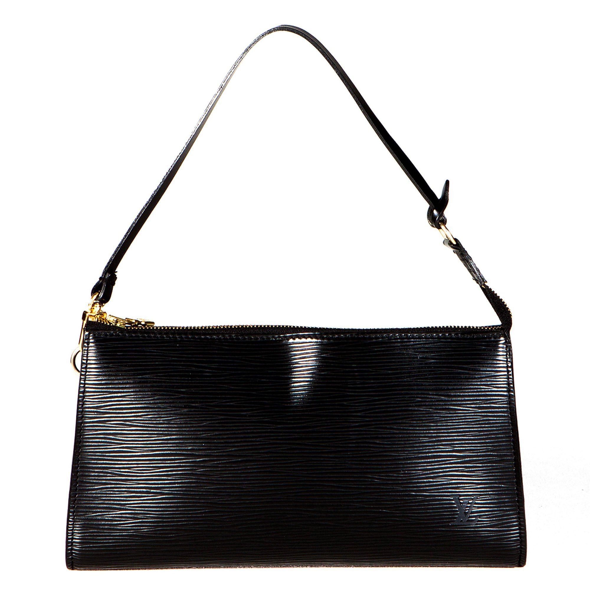 Louis Vuitton Black Epi Leather Pochette – Garderobe
