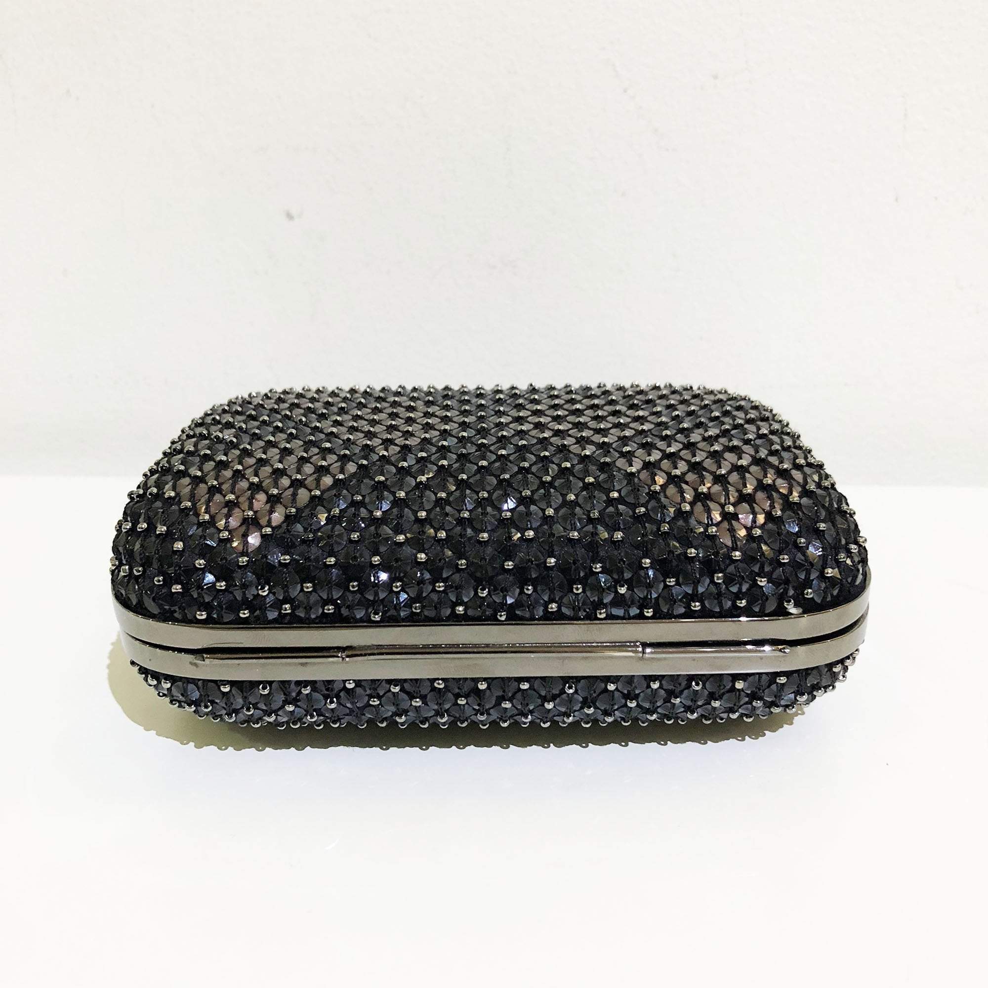 Gucci Studded Clutch Purse with Chain – Garderobe