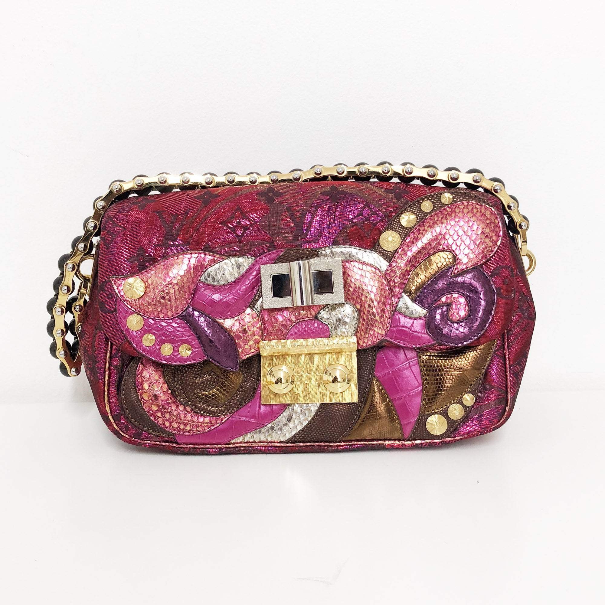 Louis Vuitton Multicolor Monogram Limited Edition Brocade Calliope Bag – Garderobe