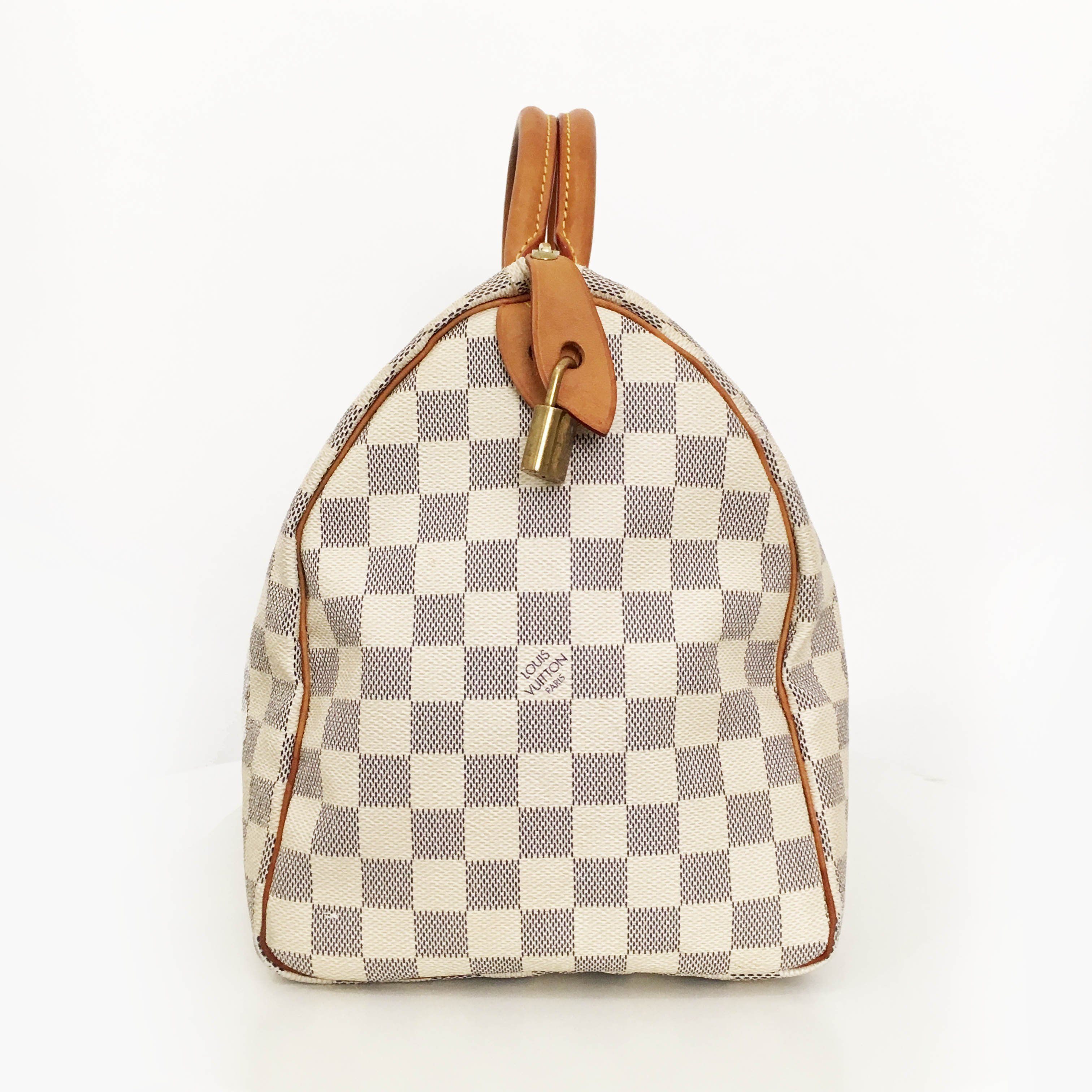 Louis Vuitton Speedy 35 Damier Azur – Garderobe