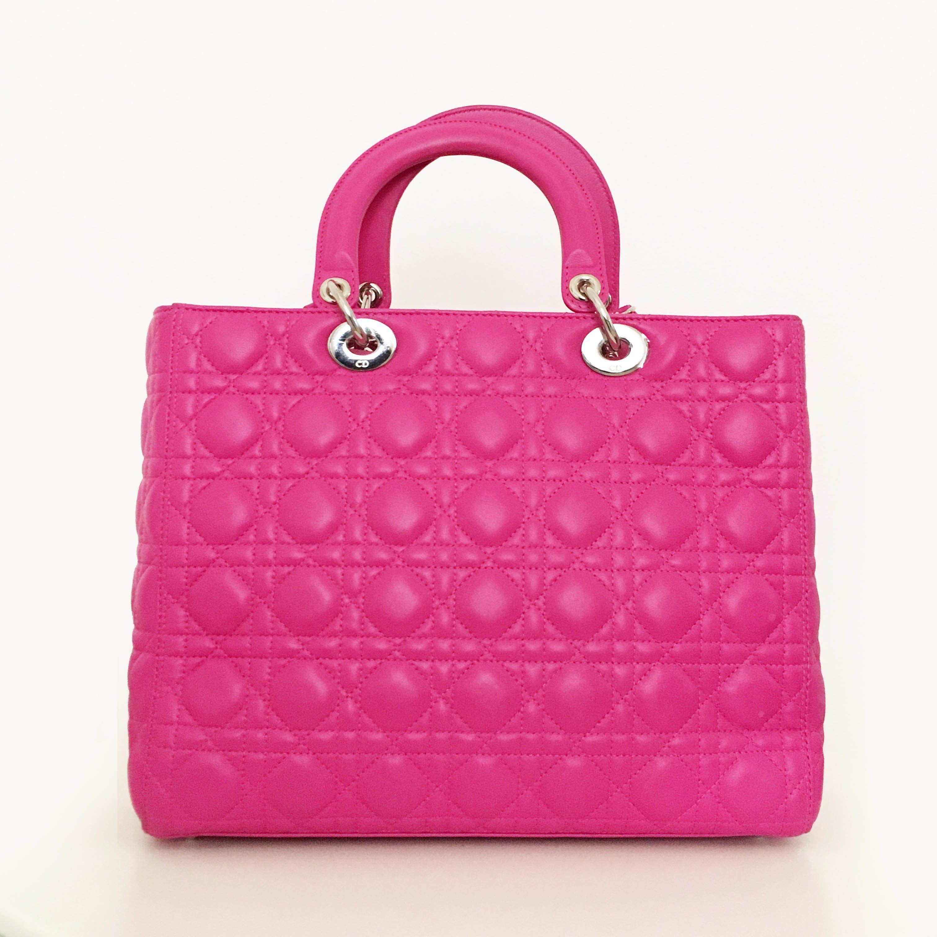 Christian Dior Pink Charming Tote Bag | IUCN Water