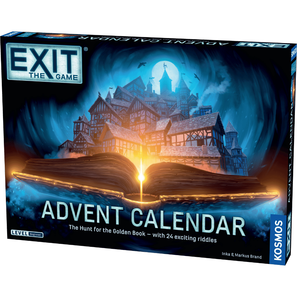 EXIT Advent Calendar The Hunt for the Golden Book Thirsty Meeples