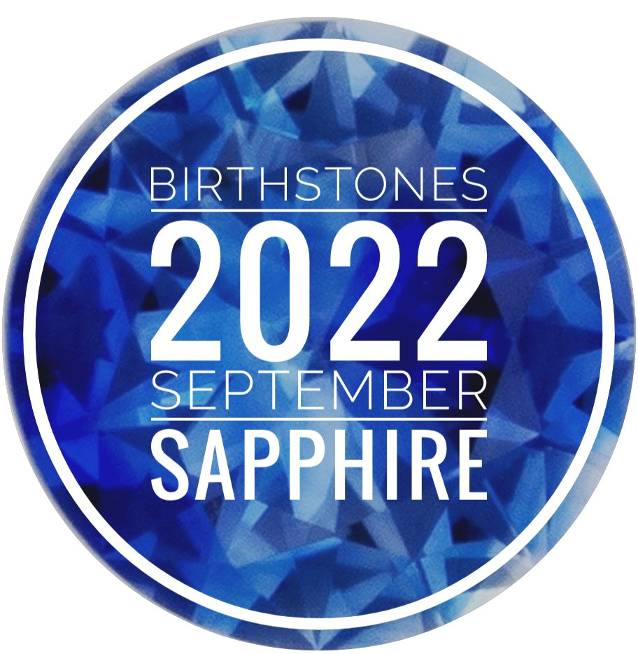 Birthstones 2022 Pre-Order ~ SEPTEMBER ~ SAPPHIRE ~  Stitch Markers for Knitting and Crochet