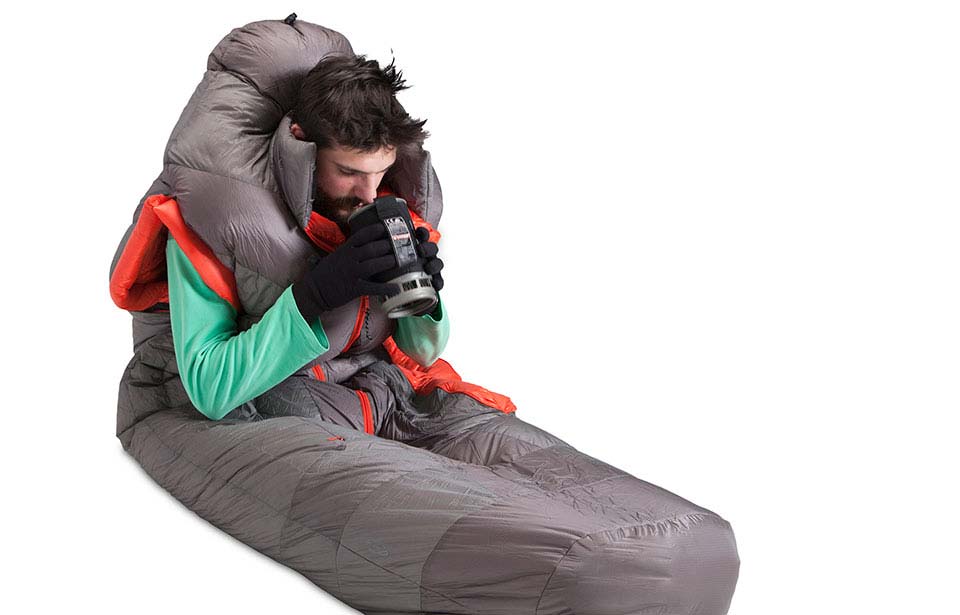 down sleeping bag long