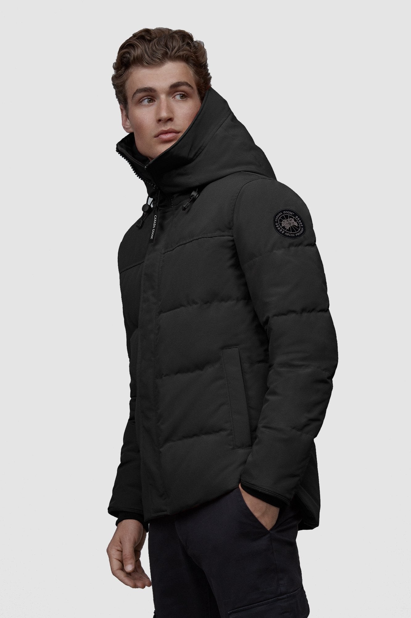 Canada Goose Men's MacMillan Parka Black Label - Black – manhattan casuals