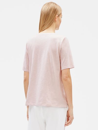 eileen fisher v neck tee