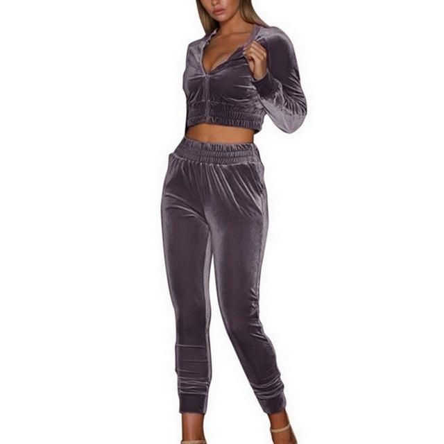 cropped tracksuit
