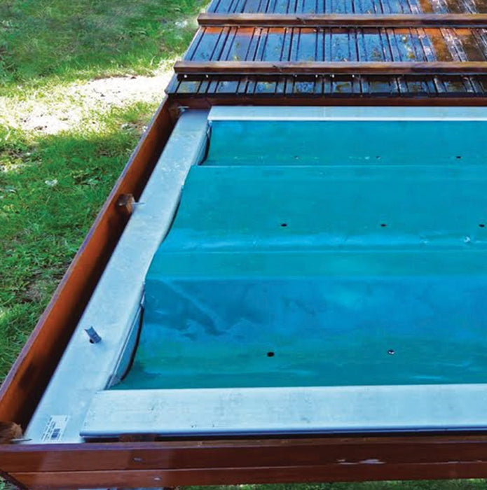 Walu Deck - Retractable Swimming Pool Timber Safety 