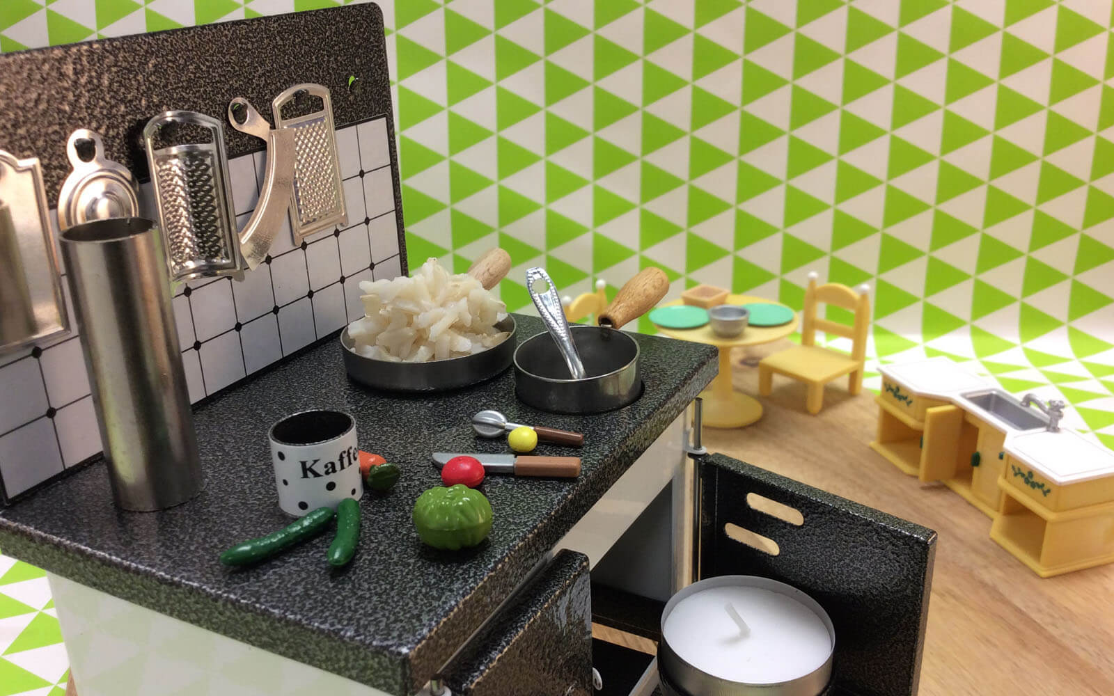 dolls house kitchen range