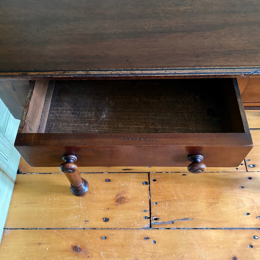 Antique English Mahogany Writing Desk