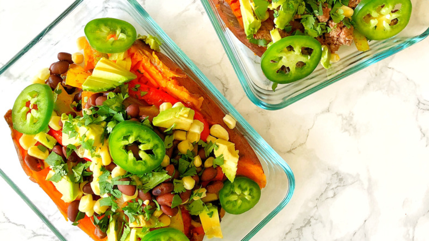 Fajita Sweet Potatoes