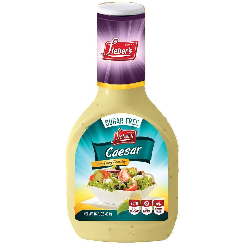 Liebers Salad Dressing Caesar Sugar Free 453G Benedikt Imports