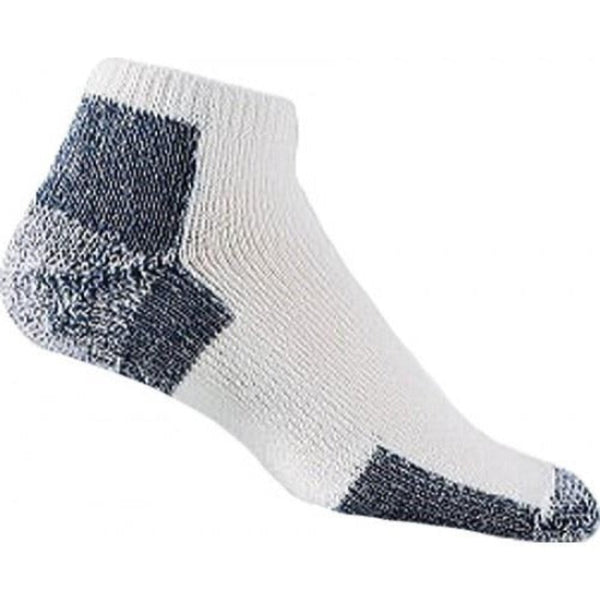 thorlo thick cushion running crew socks