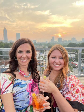 Sunset Cocktails at 9 Mile Station Atlanta