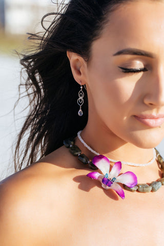 flower statement necklace