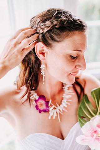 Beach wedding jewelry