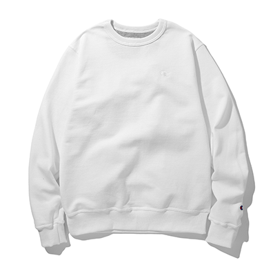 champion powerblend hoodie white