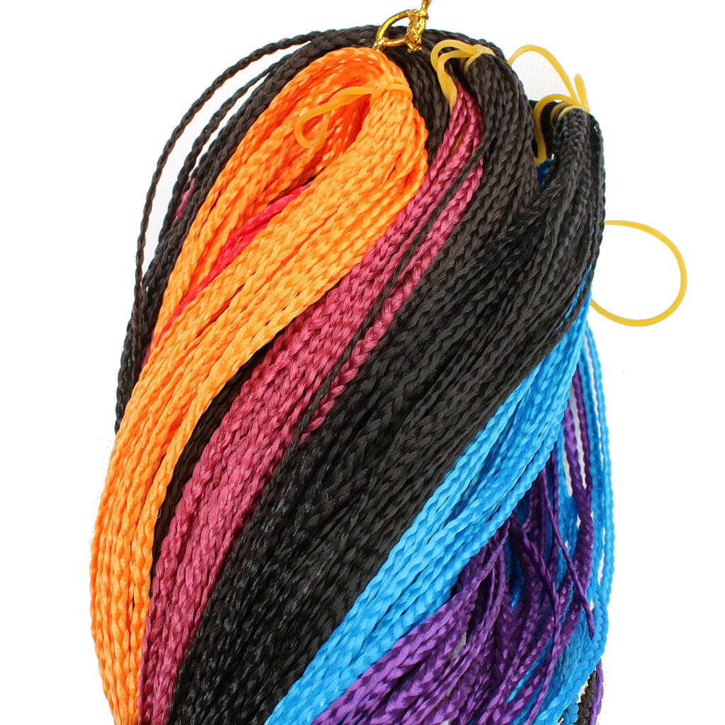 Synthetic Colorful Hair Crochet Braids Hair Box Braids Hair Extension