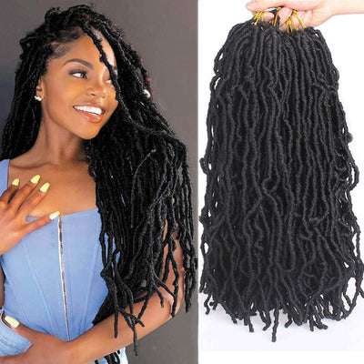 Xtrend Nu Soft Locs Crochet Braids Hair 18''24''36'' Faux Locs Curly Hair  21 Strands Synthetic Extened Crochet Hair | Xtrend Hair | Reviews on  Judge.me