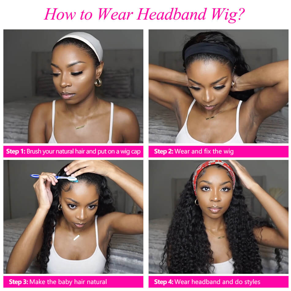 how does lace front wig work