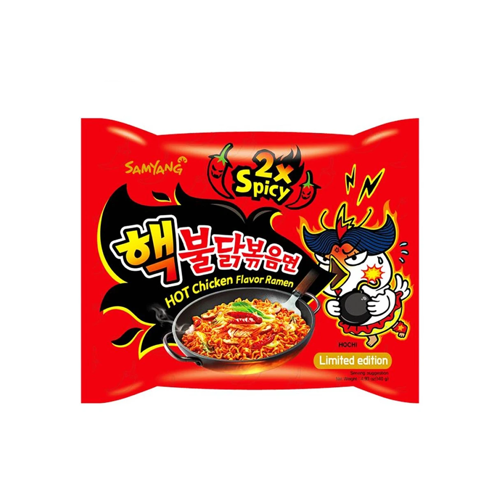 2x spicy. Корейская лапша 2x Spicy. Лапша Buldak 2x Spicy. Samyang лапша 2x Spicy. Samyang foods co / лапша со вкусом курицы (очень острая) hot Chicken flavor Ramen 2x Spicy, 140г.